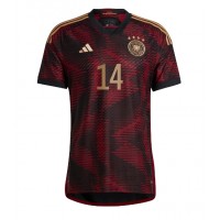 Camiseta Alemania Jamal Musiala #14 Segunda Equipación Replica Mundial 2022 mangas cortas